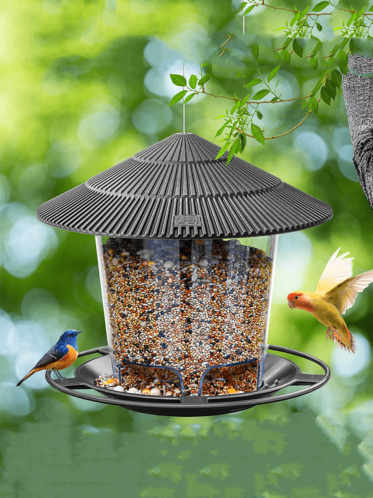 Cardinal Bird Feeder - Squirrel Proof Hanging Bird Feeder for Cardinals with Large Capacity & Durable Design