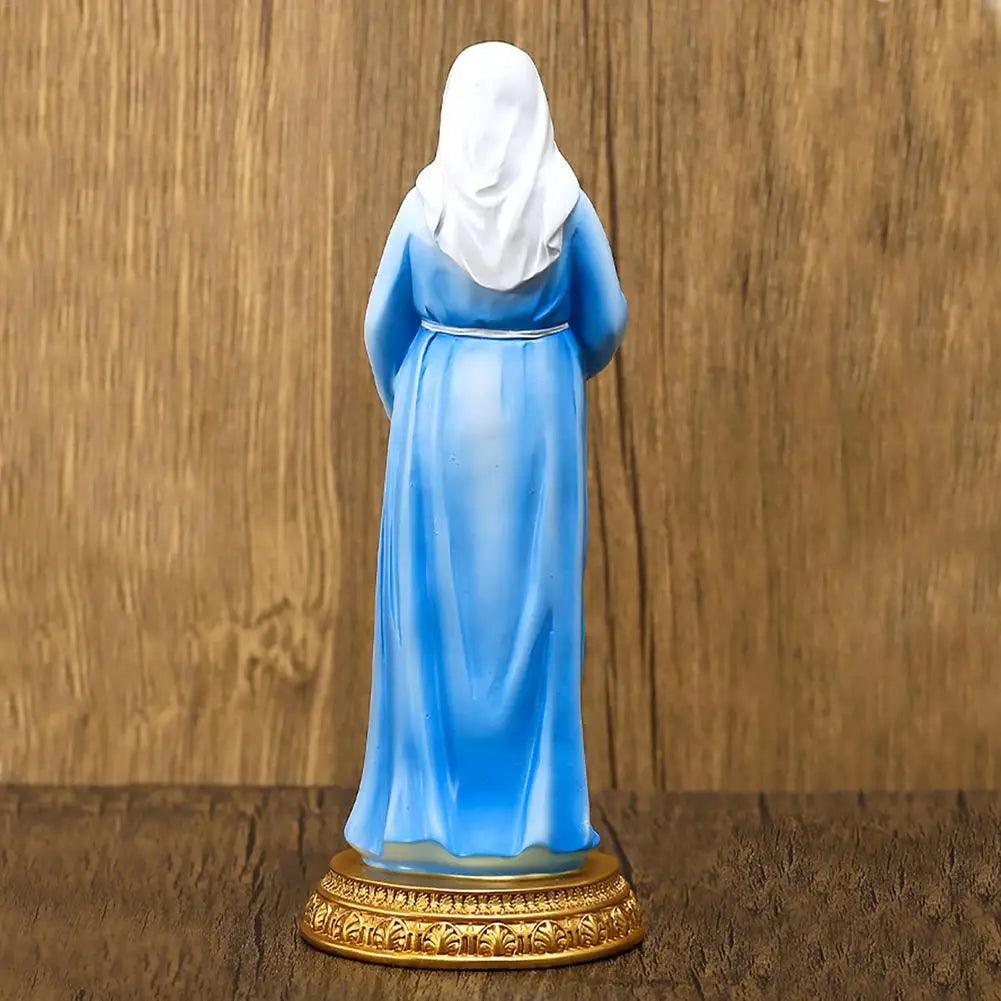 Pregnant Virgin Mary Statue Outdoor Resin Statuette - Blessed Mother Mary Garden Statue