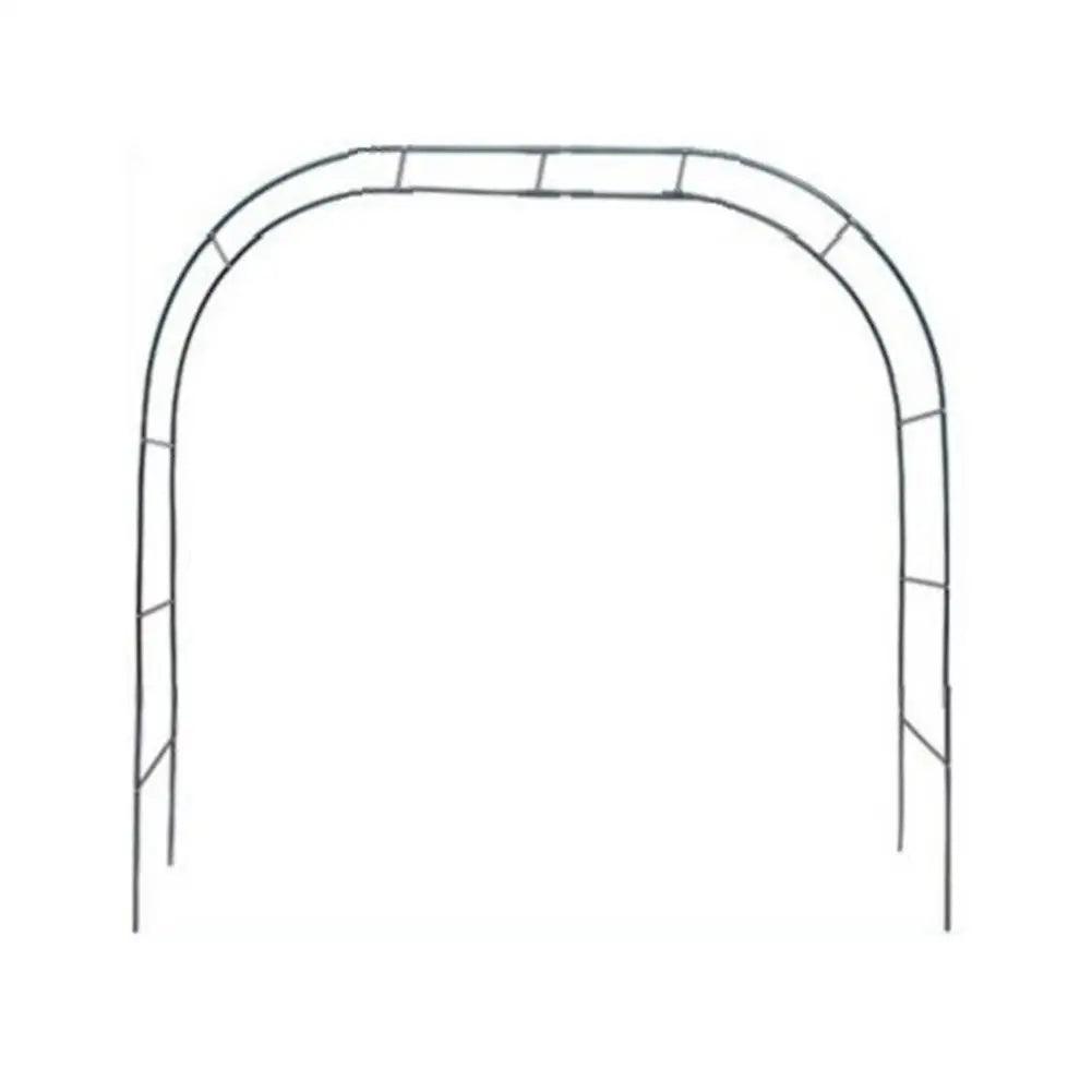 Metal Garden Arch Trellis - Sturdy Iron Wedding Flower Stand, Climbing Plant Support, Decorative Garden Arched Trellises