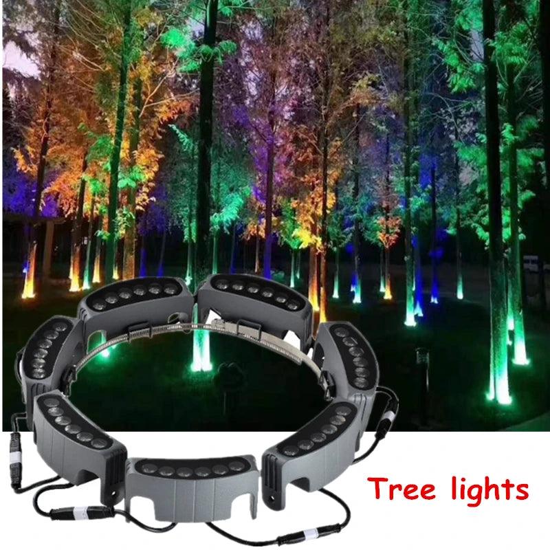 24V 6W Outdoor LED Pathway Lights - Landscape Tree Lights, Lawn Lighting, Garden Floor Lamp, IP65 Aluminum Body