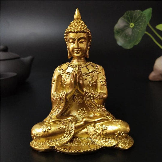 Outdoor Buddha Garden Statue Garden Figurine- Japanese Zen Decor Resin Sculpture for Sale