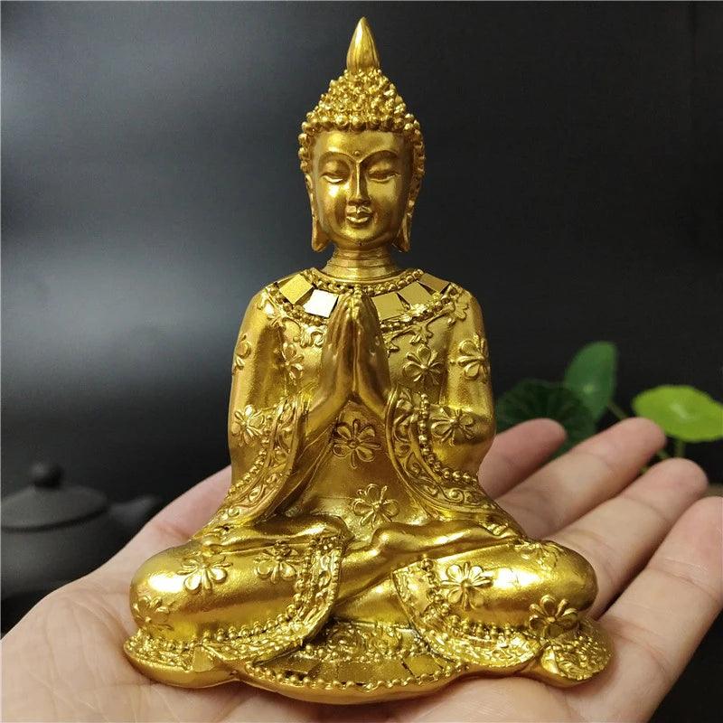 Outdoor Buddha Garden Statue Garden Figurine- Japanese Zen Decor Resin Sculpture for Sale