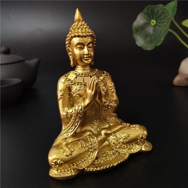 Outdoor Buddha Garden Statue Garden Figurine- Japanese Zen Decor Resin Sculpture for Sale