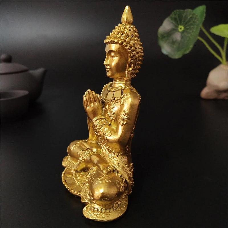 Outdoor Buddha Garden Statue Garden Figurine- Japanese Zen Decor Resin Sculpture for Sale