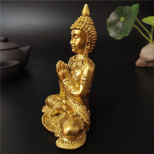 Outdoor Buddha Garden Statue Garden Figurine- Japanese Zen Decor Resin Sculpture for Sale