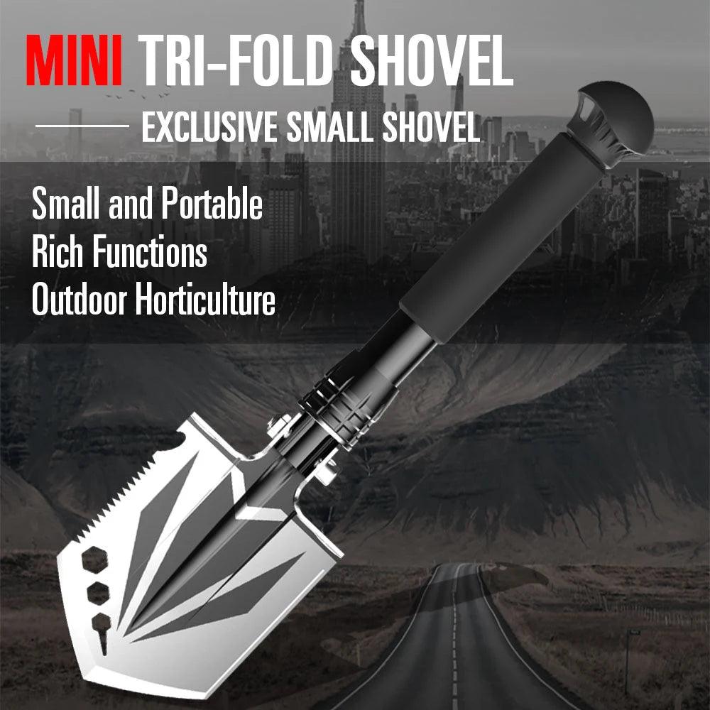 Multifunctional Small Garden Hand Shovel - Portable Stainless Steel Shovel for Digging, Planting, and Outdoor Use