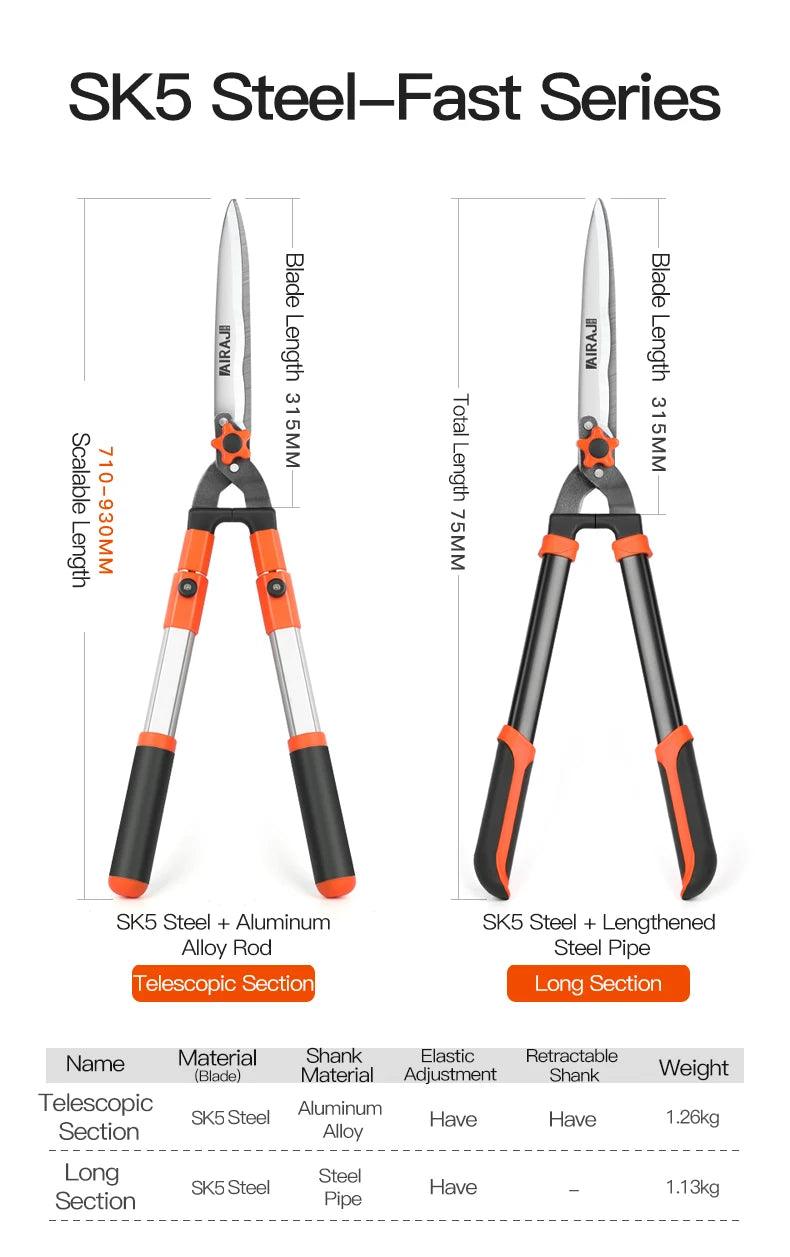 Best Garden Shears for Pruning, Trimming Hedges & Grass - Pruning Shears with Comfort Grip Handles