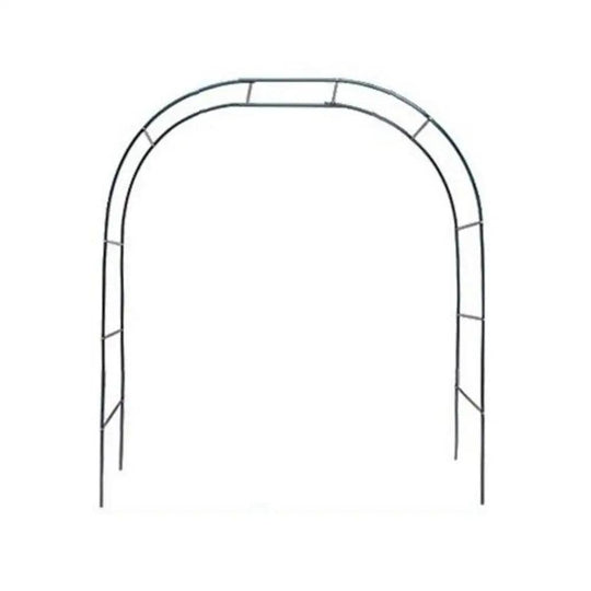 Metal Garden Arch Trellis - Sturdy Iron Wedding Flower Stand, Climbing Plant Support, Decorative Garden Arched Trellises