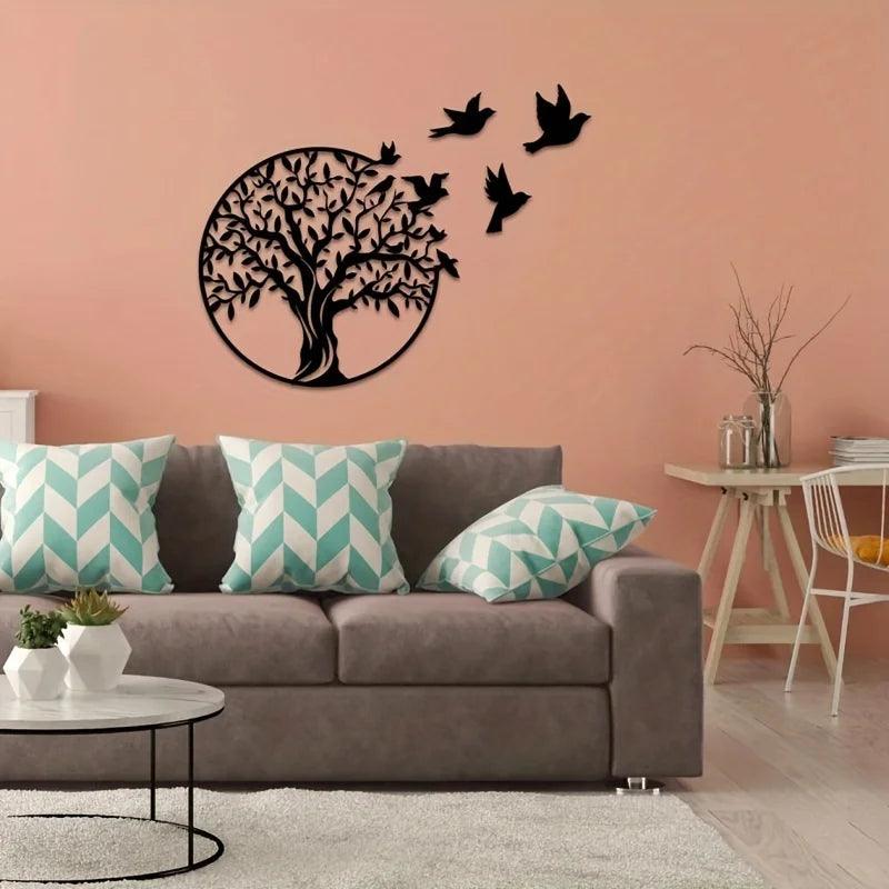 Wall Decoration Art Tree Of Life Outdoor Courtyard Decoration Logo Anniversary Wall Gift Home Decoration