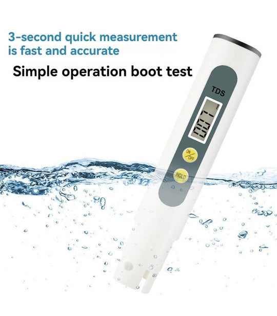 0-9990ppm Digital TDS & pH Meter - High Precision Pen Water Tester with 0.01 pH Accuracy, 0-14 pH Range, LCD Display for Aquarium & Water Quality