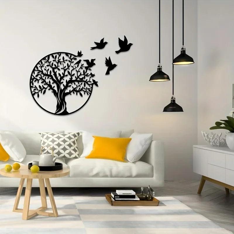 Wall Decoration Art Tree Of Life Outdoor Courtyard Decoration Logo Anniversary Wall Gift Home Decoration