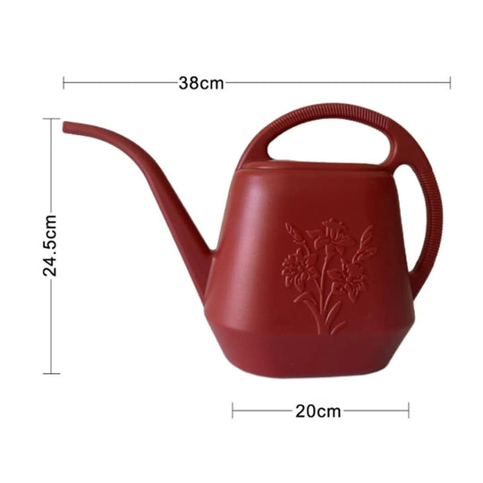 4 Liter Plastic Watering Can – Ideal for Indoor and Outdoor Plant Care, Watering Pot Garden Watering Can for House Bonsai Plants Farmhouse Lawn