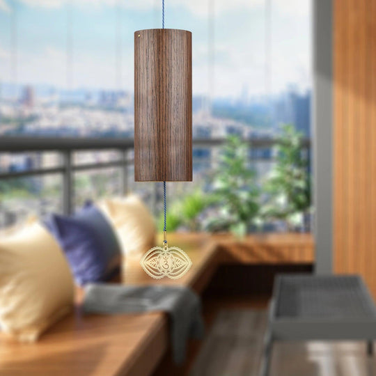 Bamboo Wind Chimes for Outdoor Garden | Natural Bamboo Windbell | Wooden Wind Chimes Meditation Decor | Relaxation & Positive Energy