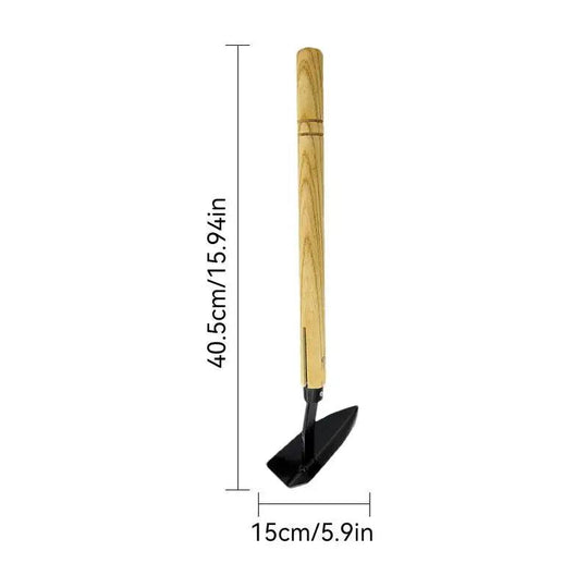 Garden Hoe Tool - Triangle Weeding Hoe for Gardening, Farming, and Soil Turning - Durable Hand Tool