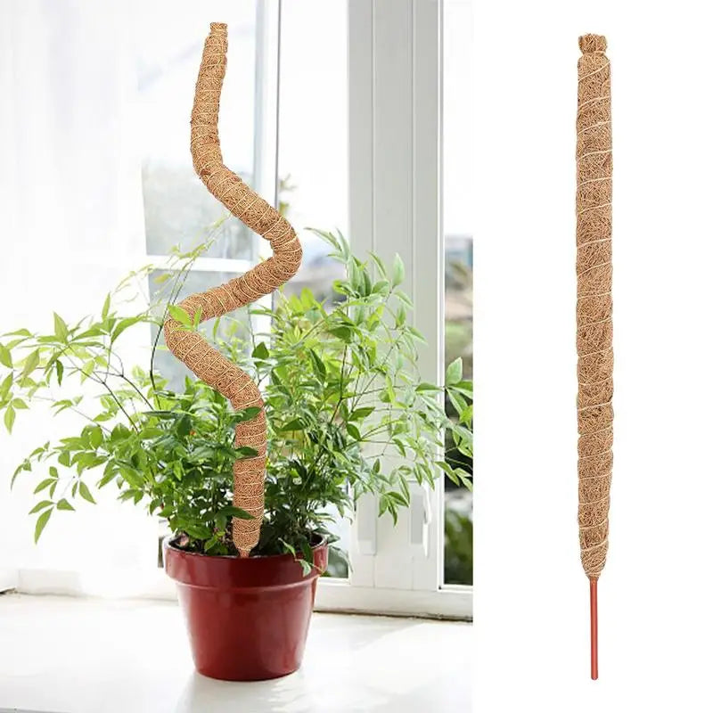 Moss Pole for Plants - Coir Totem Pole for Climbing Vines & Creepers - Plant Support