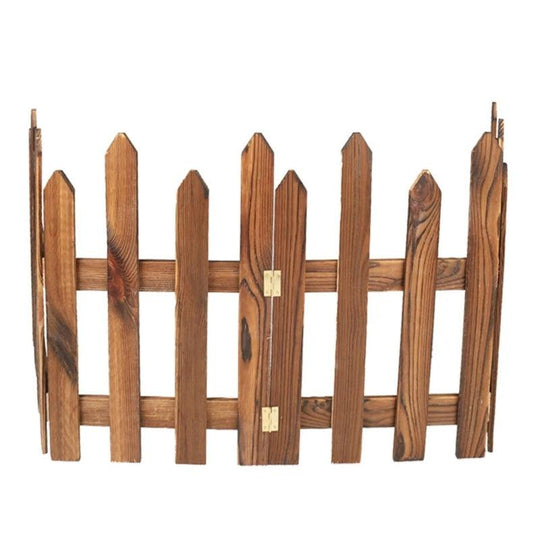 120cm Split Rail Fence – Durable Wood Split Rail Fencing with Rails for Decorative Outdoor Gardens and Boundaries