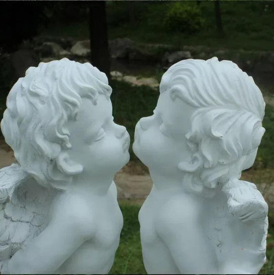 Multiple Outdoor Resin Angel Statues - Garden Decoration, Angel Figurine, and Angel Sculpture