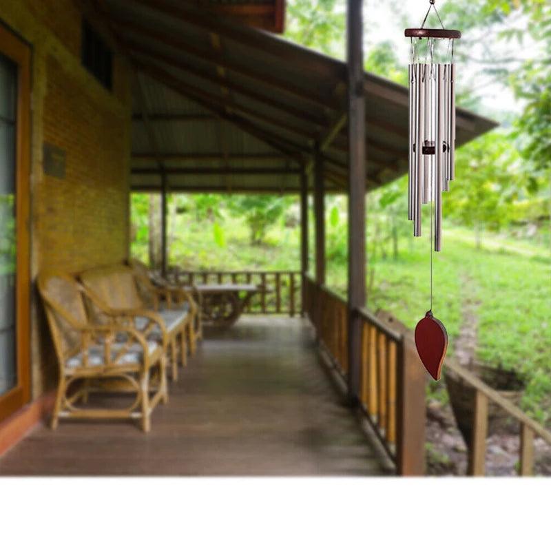 Memorial Wind Chimes for Sympathy, Personalized Corinthian Bells Chimes - Durable Outdoor Decor & Funeral Gifts