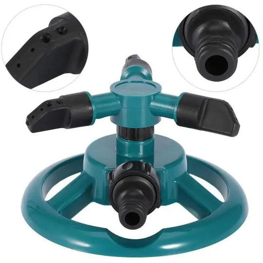 360-Degree Garden Sprinkler – Adjustable Water Sprinkler for Lawn and Yard