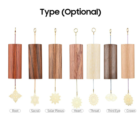 Bamboo Wind Chimes for Outdoor Garden | Natural Bamboo Windbell | Wooden Wind Chimes Meditation Decor | Relaxation & Positive Energy