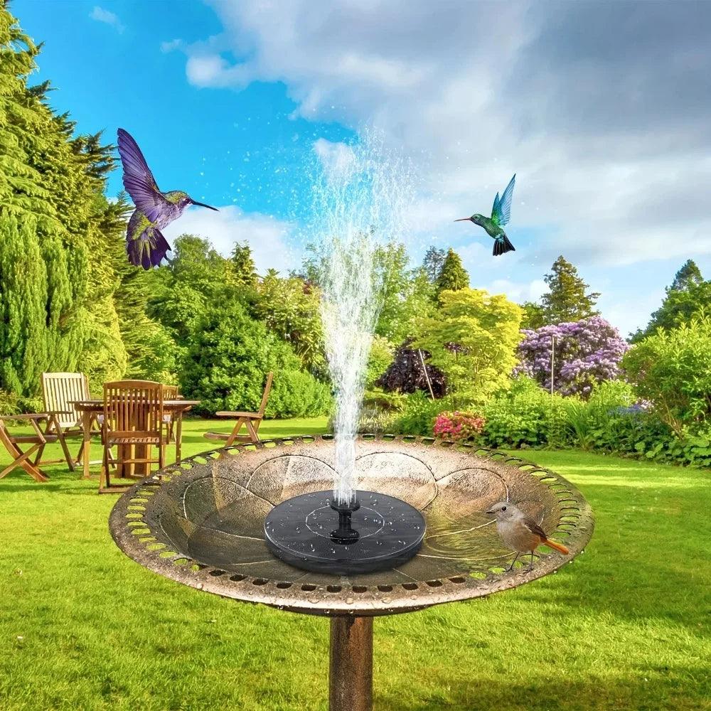 Solar Pool Fountain Water Pump | Water Features for Swimming Pools, Bird Baths, Ponds | Includes Pool Waterfalls, Fountains, Sprinklers