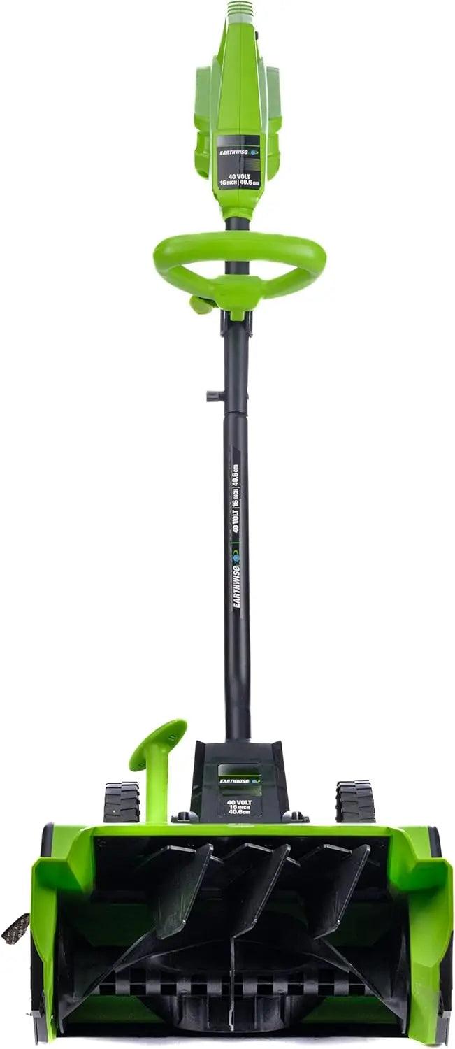 40-Volt Cordless Electric Snow Shovel, 16-Inch Width, Brushless Motor – Powerful, Cordless Snow Removal for Driveways and Sidewalks