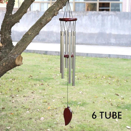 Memorial Wind Chimes for Sympathy, Personalized Corinthian Bells Chimes - Durable Outdoor Decor & Funeral Gifts