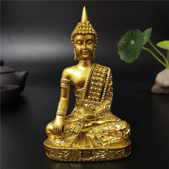 Outdoor Buddha Garden Statue Garden Figurine- Japanese Zen Decor Resin Sculpture for Sale