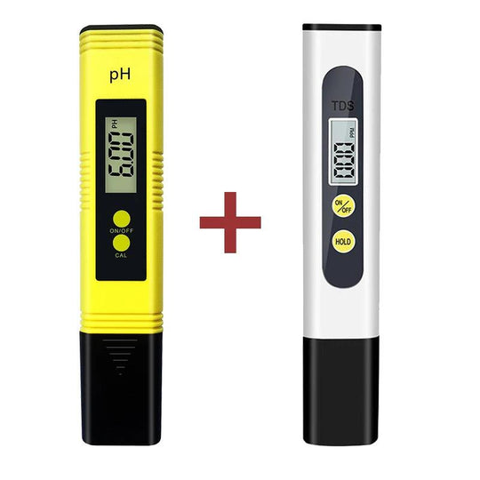 0-9990ppm Digital TDS & pH Meter - High Precision Pen Water Tester with 0.01 pH Accuracy, 0-14 pH Range, LCD Display for Aquarium & Water Quality