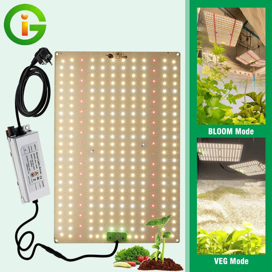 LM281B Quantum LED Grow Light - Full Spectrum Grow Lamp for Hydroponic and Indoor Gardens