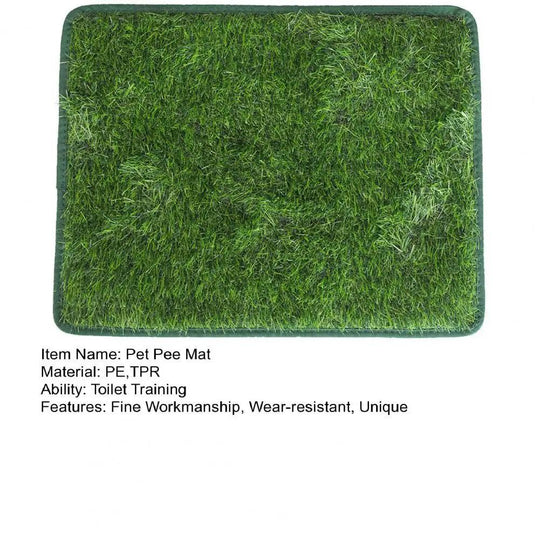 Odor-Free Artificial Grass for Dogs - Durable Pet Turf Pee Mat for Clean Home | Fake Grass for Dogs