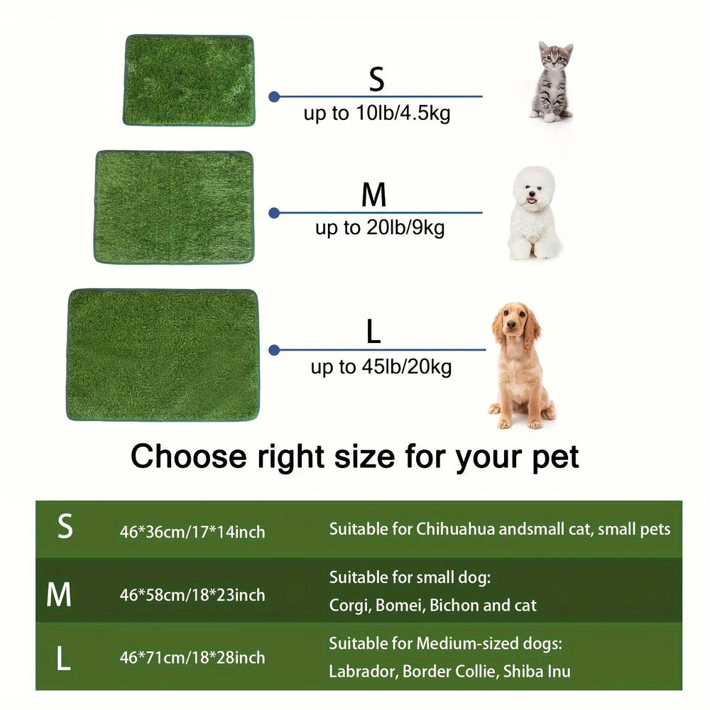 Premium Artificial Turf for Dogs | Pet-Friendly Fake Grass Lawn Carpet | Durable Synthetic Grass for Pets