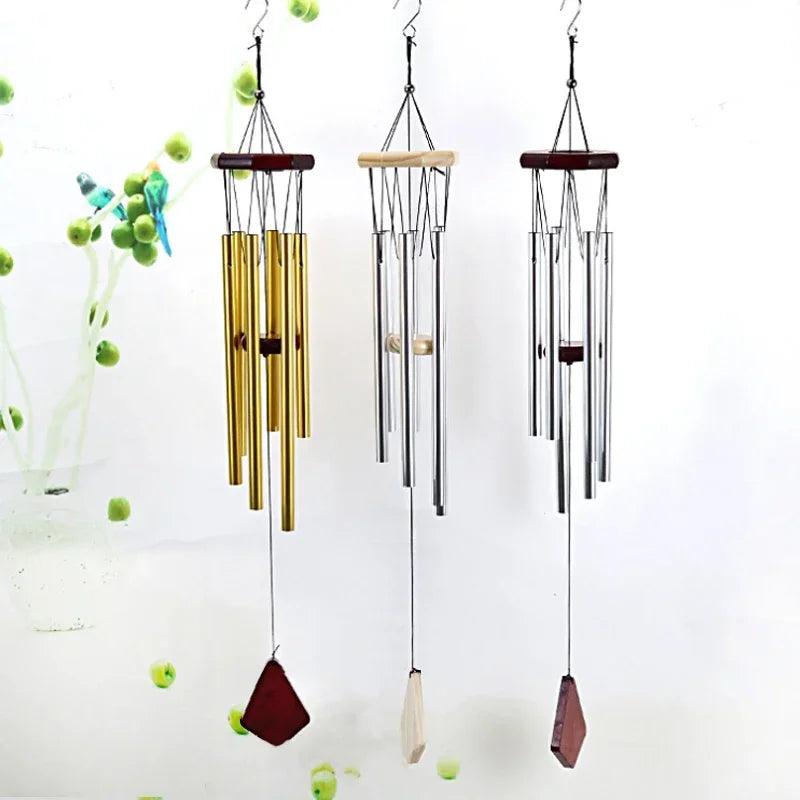 Memorial Wind Chimes for Sympathy, Personalized Corinthian Bells Chimes - Durable Outdoor Decor & Funeral Gifts