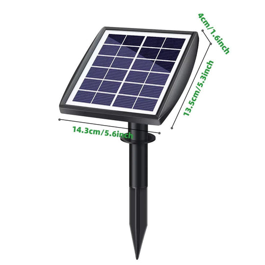 4.5W Solar Drip Irrigation Kit System for Garden Pots and Plants – Solar Powered, Self-Watering, and Backflow Prevention