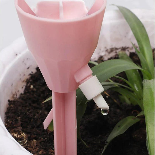 3/6/12 pcs Adjustable Drip Irrigation System - Automatic Self Watering Spikes for Indoor & Outdoor Potted Plants - Garden Irrigation Supplies