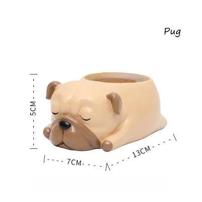 Cute Puppy Corgi Planter - Mini Succulent Pot for Bonsai