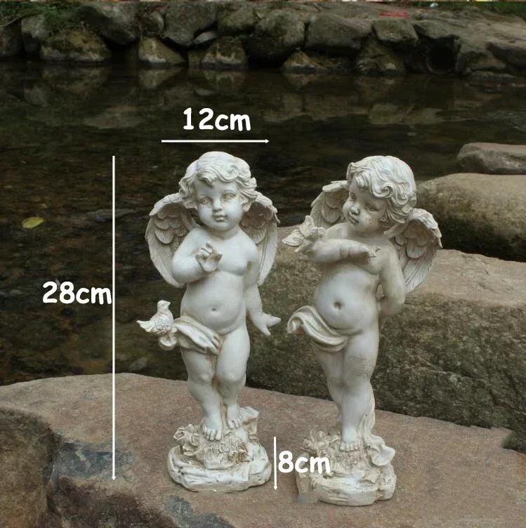 Multiple Outdoor Resin Angel Statues - Garden Decoration, Angel Figurine, and Angel Sculpture