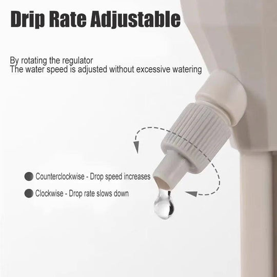 3/6/12 pcs Adjustable Drip Irrigation System - Automatic Self Watering Spikes for Indoor & Outdoor Potted Plants - Garden Irrigation Supplies