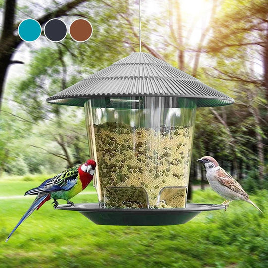 Premium Cardinal Bird Feeder – Squirrel-Proof, Automatic Outdoor Seed Dispenser for Cardinals and Wild Birds, Large Capacity Hanging Garden Feeder