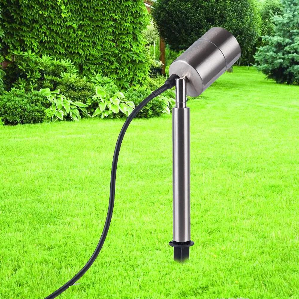 Outdoor Waterproof LED Spot Light - Stainless Steel - For Pathway, Yard, House Exterior, Landscape Lamp