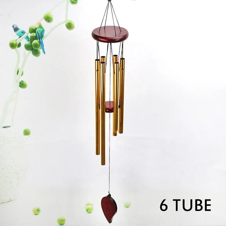 Memorial Wind Chimes for Sympathy, Personalized Corinthian Bells Chimes - Durable Outdoor Decor & Funeral Gifts