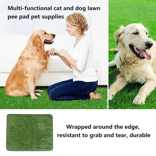 Odor-Free Artificial Grass for Dogs - Durable Pet Turf Pee Mat for Clean Home | Fake Grass for Dogs