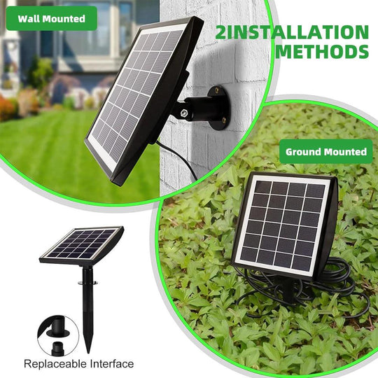 4.5W Solar Drip Irrigation Kit System for Garden Pots and Plants – Solar Powered, Self-Watering, and Backflow Prevention