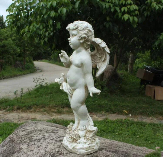 Multiple Outdoor Resin Angel Statues - Garden Decoration, Angel Figurine, and Angel Sculpture