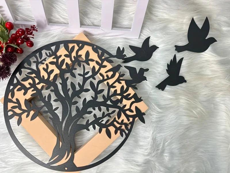 Wall Decoration Art Tree Of Life Outdoor Courtyard Decoration Logo Anniversary Wall Gift Home Decoration