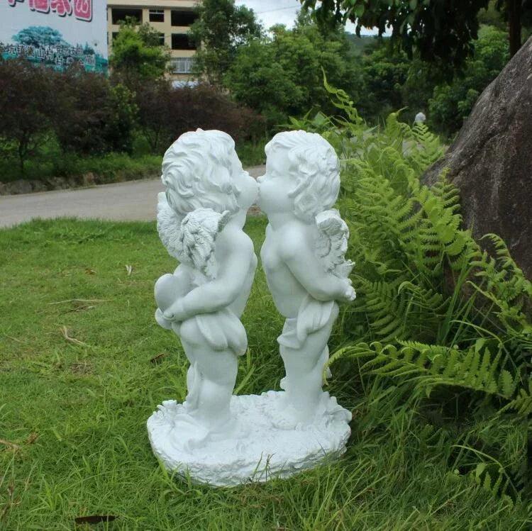 Multiple Outdoor Resin Angel Statues - Garden Decoration, Angel Figurine, and Angel Sculpture