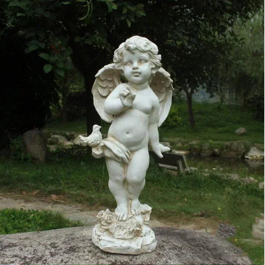 Multiple Outdoor Resin Angel Statues - Garden Decoration, Angel Figurine, and Angel Sculpture