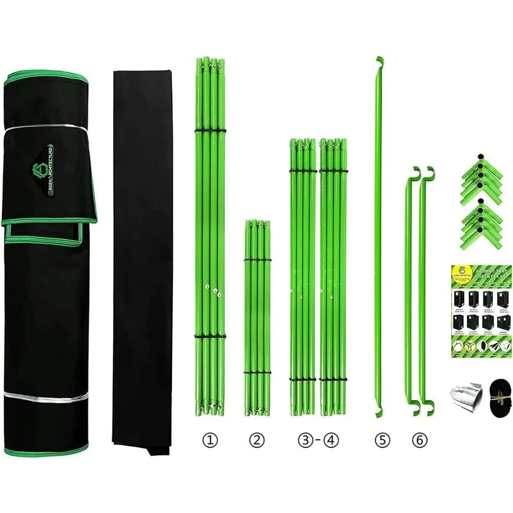 High-Quality Grow Tent - 35x35x70-Inch with Reflective Mylar, Upgraded Accessories, and Easy Installation