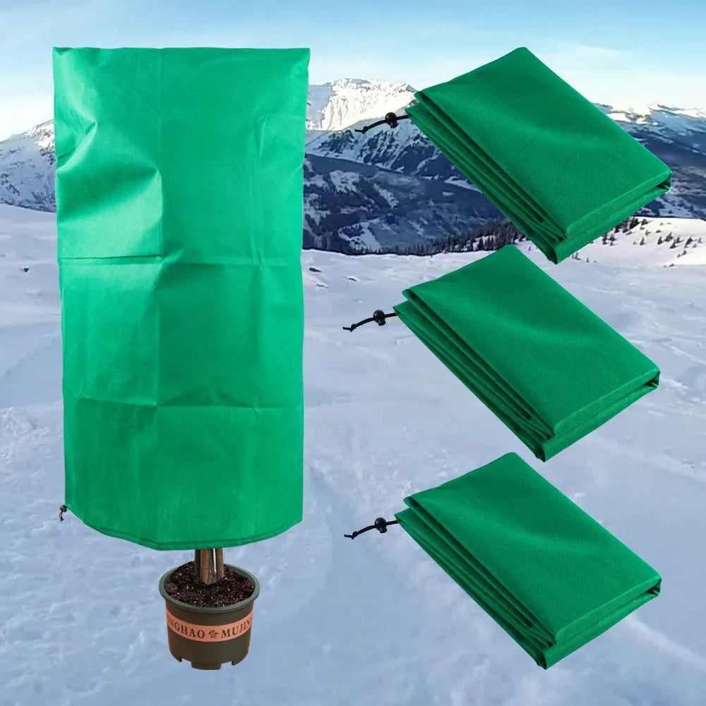 Winter Plant Covers Frost Protection Bags - Sun Shade & Raised Bed Covers for Garden Plants