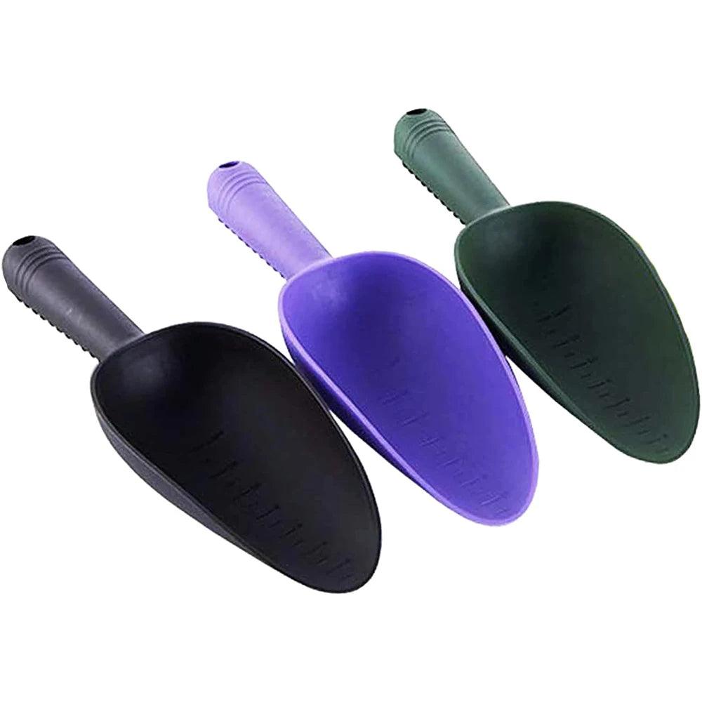 Multifunctional Garden Shovel and Hand Trowel - Plastic Planting, Digging, and Transplanting Tool